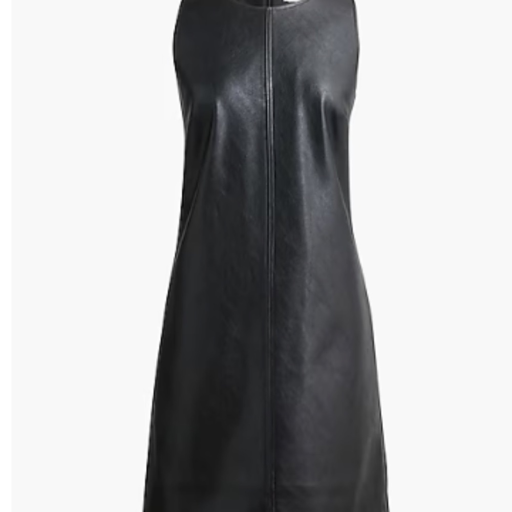 J. Crew Black Midi Dress